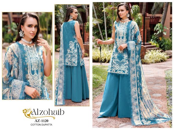 ALZOHAIB AZ 1120 COTTON SALWAR KAMEEZ SUITS