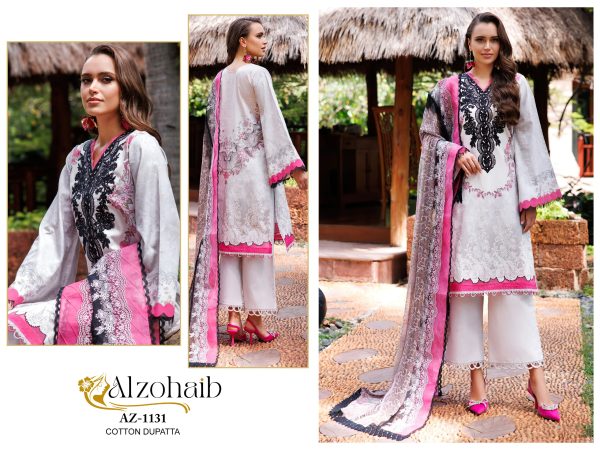 ALZOHAIB AZ 1131 COTTON SALWAR KAMEEZ SUITS