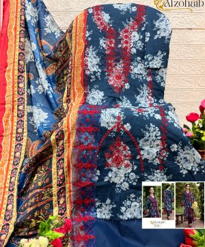 ALZOHAIB AZ 1135 COTTON SALWAR SUITS ONLINE