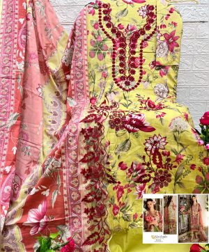 ALZOHAIB AZ 1137 COTTON PAKISTANI SUITS IN INDIA