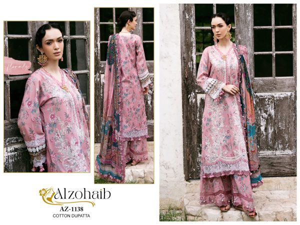 ALZOHAIB AZ 1138 COTTON SALWAR SUITS ONLINE