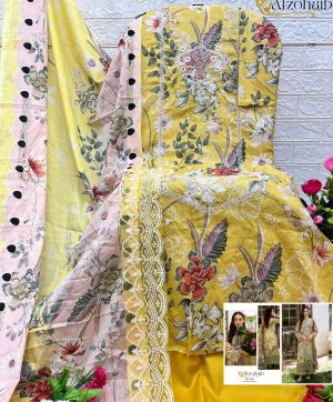 ALZOHAIB AZ 1141 COTTON SALWAR SUITS ONLINE