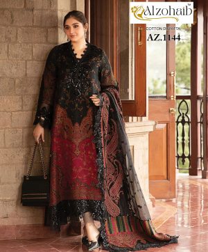 ALZOHAIB AZ 1144 COTTON SALWAR KAMEEZ SUITS