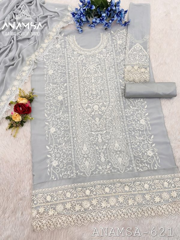 ANAMSA 621 GEORGETTE PAKISTANI SUITS IN INDIA