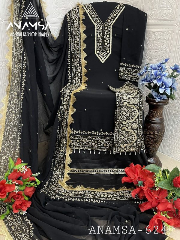 ANAMSA 624 PAKISTANI SUITS WHOLESALE ONLINE