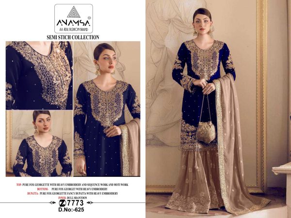 ANAMSA 625 PAKISTANI SUITS WHOLESALE IN INDIA