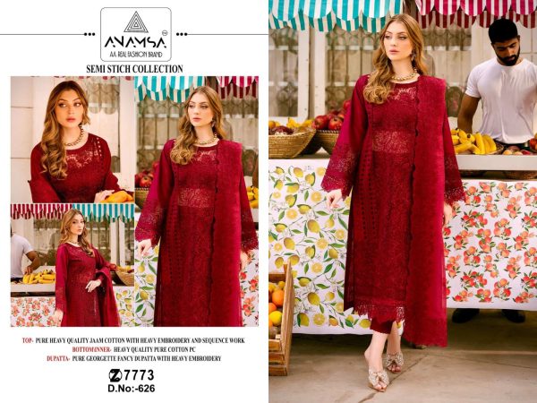 ANAMSA 626 SALWAR KAMEEZ SUITS ONLINE