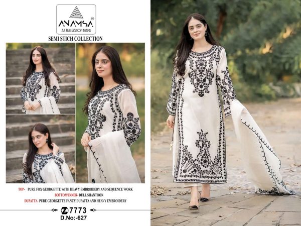 ANAMSA 627 PAKISTANI SUITS WHOLESALE ONLINE