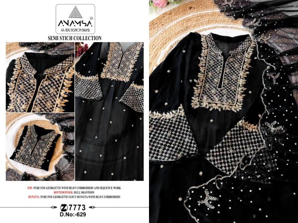 ANAMSA 629 PAKISTANI SUITS WHOLESALE ONLINE