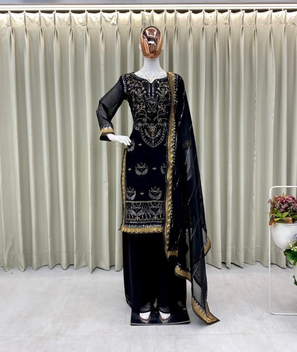 BE 300 DESIGNER GEORGETTE PAKISTANI SUITS