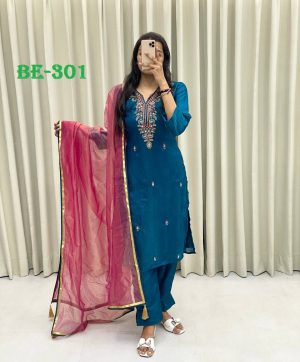 BE 301 DESIGNER SALWAR SUITS WHOLESALE IN INDIA