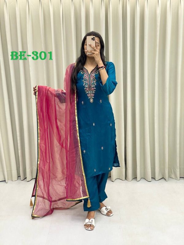 BE 301 DESIGNER SALWAR SUITS WHOLESALE IN INDIA