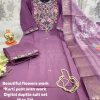 BEAUTIFUL FLOWER WORK KURTI WHOLESALE