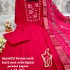 BEAUTIFUL THREAD WORK KURTI WHOLESALE