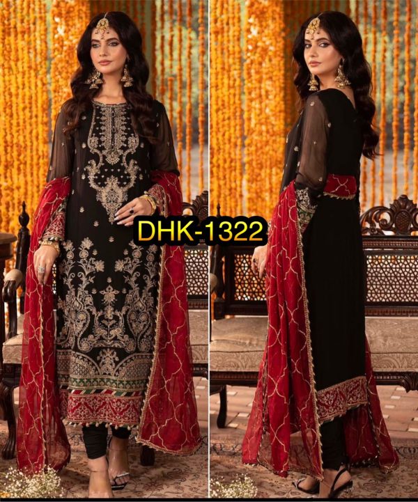 DHK 1322 DESIGNER GEORGETTE SALWAR SUITS