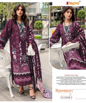 FEPIC C 1373 B ROSEMEEN SALWAR SUITS WHOLESALE