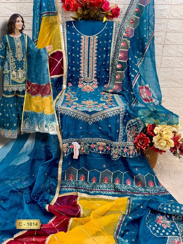 FEPIC C 1814 ROSEMEEN PAKISTANI SALWAR SUITS