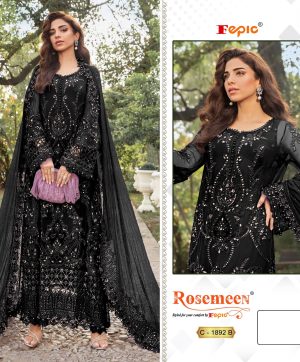 FEPIC C 1892 B ROSEMEEN PAKISTANI SUITS IN INDIA