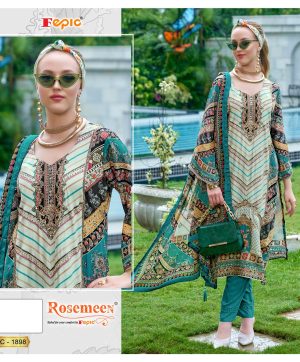 FEPIC C 1898 ROSEMEEN PAKISTANI SUITS ONLINE