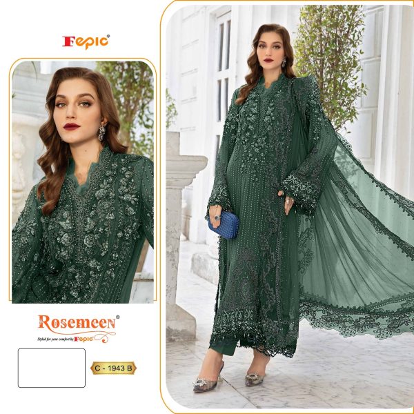 FEPIC C 1943 ROSEMEEN PAKISTANI SUITS WHOLESALE