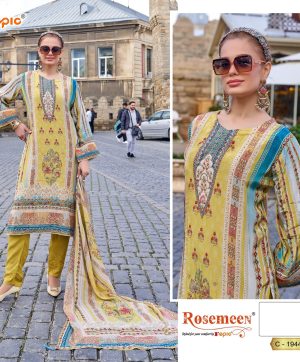 FEPIC C 1944 ROSEMEEN SALWAR SUITS IN INDIA