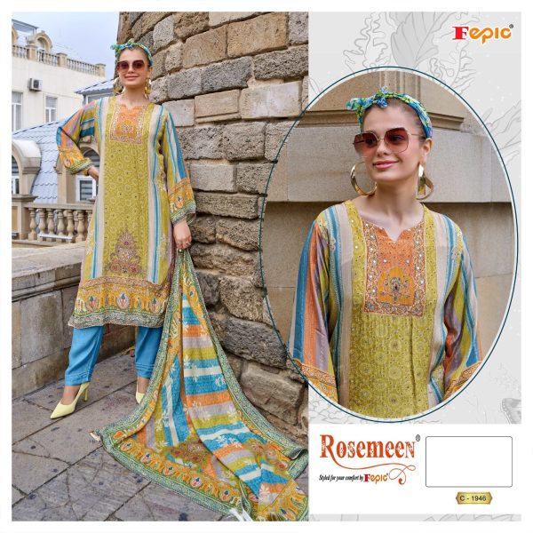 FEPIC C 1946 ROSEMEEN SALWAR SUITS ONLINE