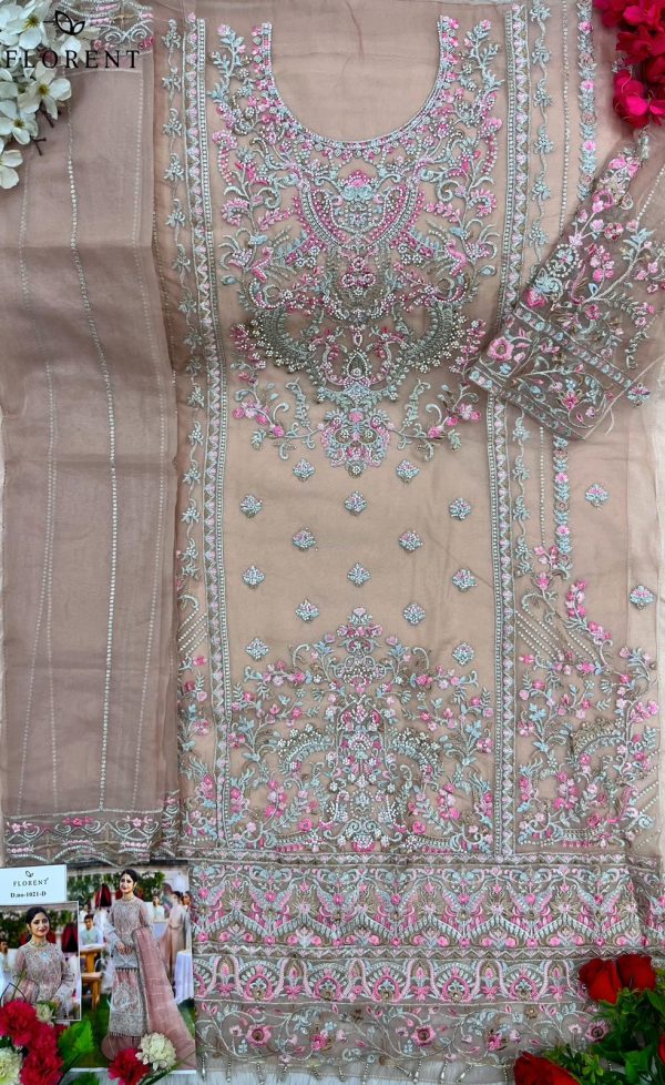 FLORENT 1021 A B C D PAKISTANI SUITS ONLINE