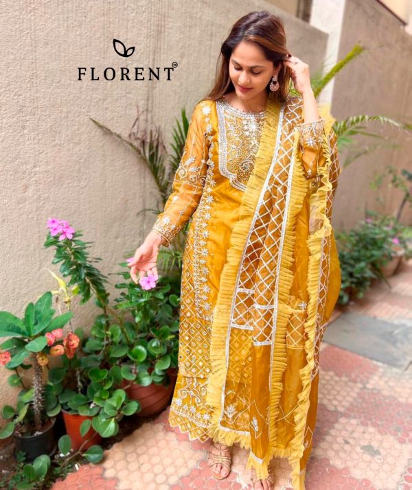 FLORENT 1022 B PAKISTANI SALWAR SUITS IN INDIA