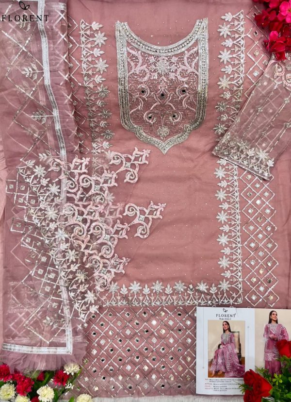 FLORENT 1022 C PAKISTANI SALWAR SUITS IN INDIA