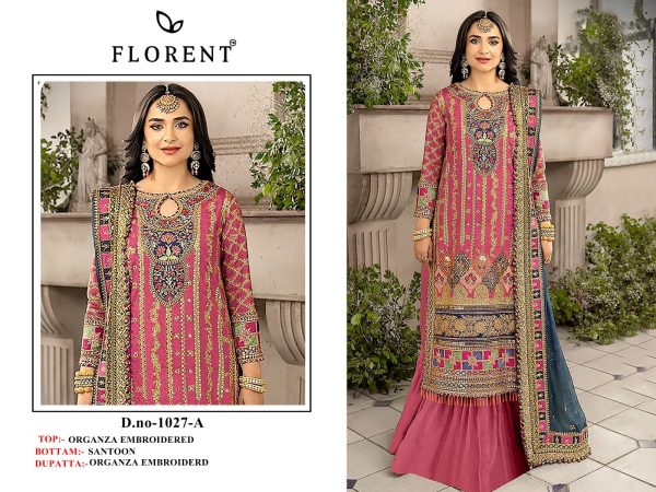 FLORENT 1027 A PAKISTANI SUITS WHOLESALE ONLINE