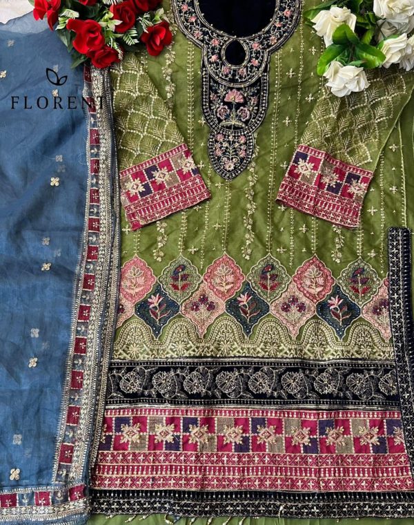 FLORENT 1027 C PAKISTANI SUITS WHOLESALE ONLINE