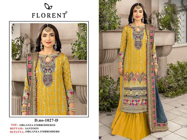 FLORENT 1027 D PAKISTANI SUITS WHOLESALE ONLINE