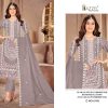 HAZZEL 0149 A B C D ORGANZA PAKISTANI SUITS