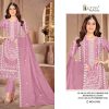 HAZZEL 0149 A B C D ORGANZA PAKISTANI SUITS