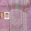 HAZZEL 0149 A B C D ORGANZA PAKISTANI SUITS