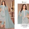 HAZZEL 0149 A B C D ORGANZA PAKISTANI SUITS