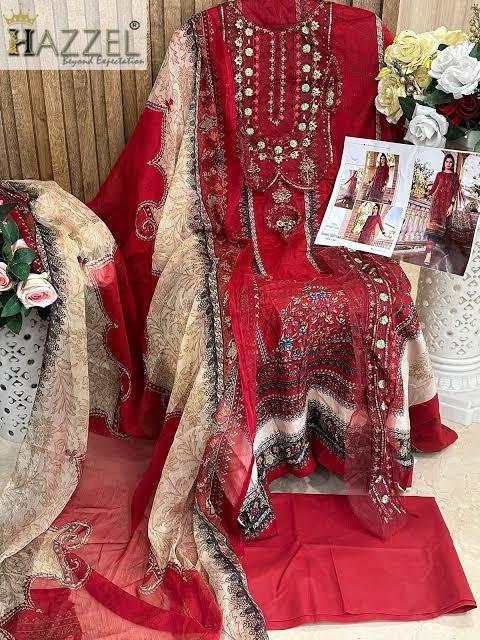 HAZZEL 2001 COTTON PAKISTANI SUITS IN INDIA