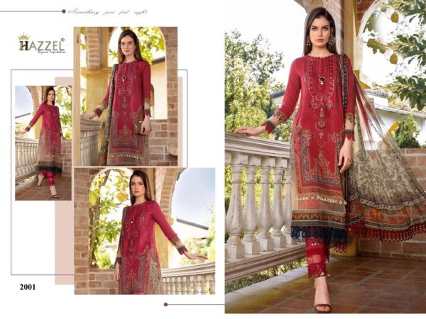 HAZZEL 2001 COTTON PAKISTANI SUITS IN INDIA