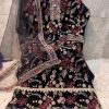 HOOR TEX H 343 C VELVET PAKISTANI SUITS ONLINE