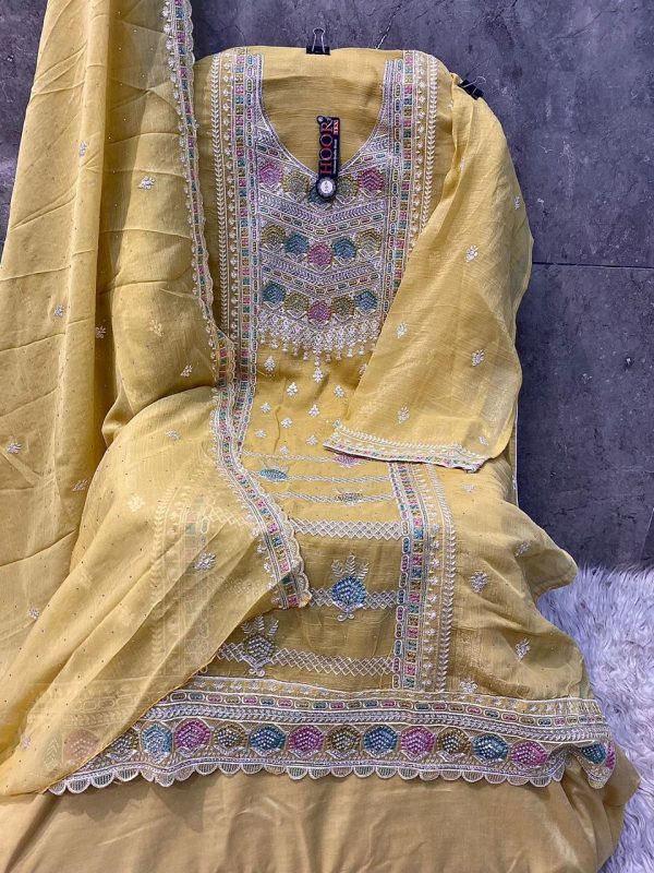 HOOR TEX H 351 A B C D PAKISTANI SALWAR SUITS