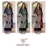 HOOR TEX H 354 A B C VELVET PAKISTANI SUITS ONLINE