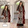 HOOR TEX H 354 A B C VELVET PAKISTANI SUITS ONLINE