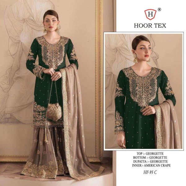 HOOR TEX HF 95 C READYMADE SALWAR SUITS ONLINE