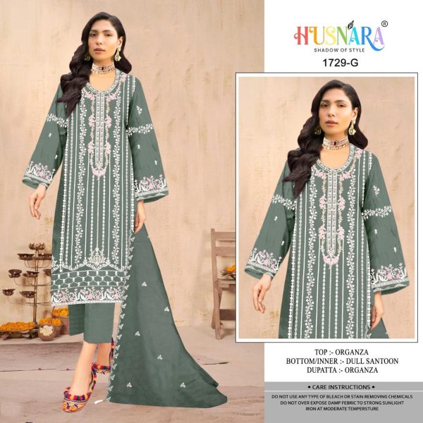 HUSNARA 1729 E F G H PAKISTANI SALWAR KAMEEZ