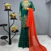 JAL FASHIOJ JL 1021 DESIGNER TOP SHARARA ONLINE