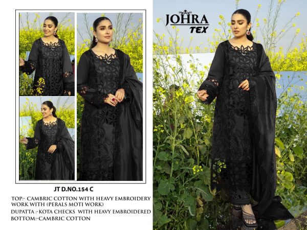 JOHRA TEX JT 154 C COTTON SUITS WHOLESALE