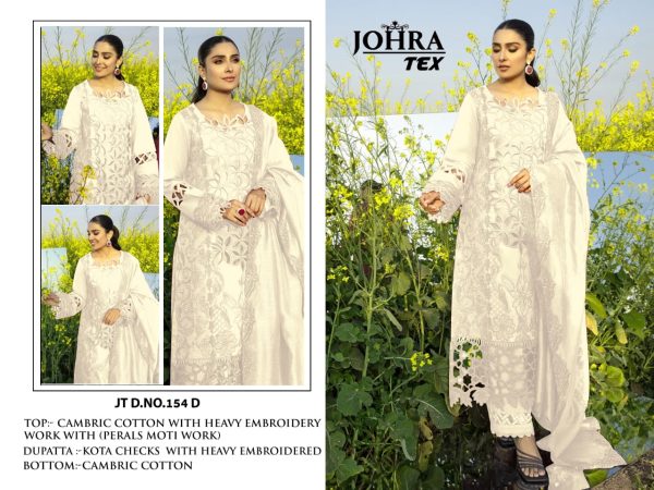 JOHRA TEX JT 154 D COTTON SUITS WHOLESALE