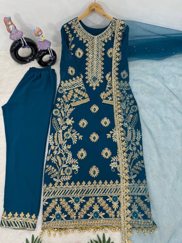 KARMA FASHION ST 181 A DESIGNER SALWAR SUITS