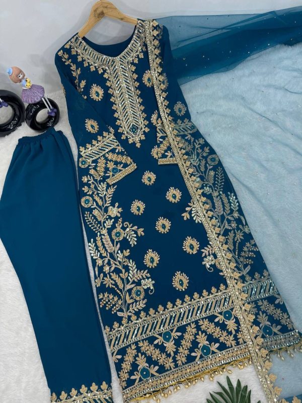 KARMA FASHION ST 181 A DESIGNER SALWAR SUITS