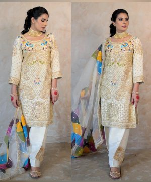 KAVYA FAB KF 3123 DESIGNER CHINON SUITS